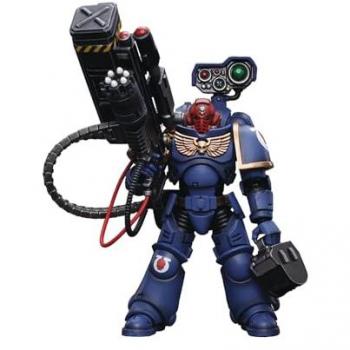 Warhammer 40k Ultramarines Desolation Sergeant Action Figure with Vengor Launcher 1/18 Scale (12 cm)