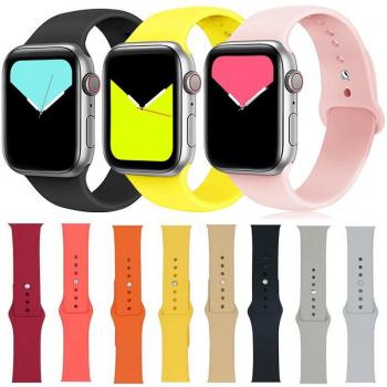 Correa para Apple Watch Ultra 2/9/8/7/6/SE/4/5/3 - Compatible con tamaños de 38mm, 40mm, 41mm, 44mm y 49mm
