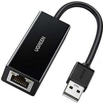 UGREEN Ethernet Adapter USB 2.0 to 10/100 RJ45 Network Lan Wired Adaptor Compatible with Switch, WiiU, Macbook, Chromebook, Surface Pro, Windows 11,10, 8.1, Mac OS 10.13, Linux
