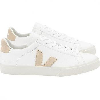 VEJA Women's Campo Chromefree White Almond Sneakers Size 8 US