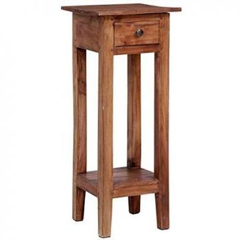 vidaXL Plant Stand 30x30x75 cm Solid Mahogany Wood