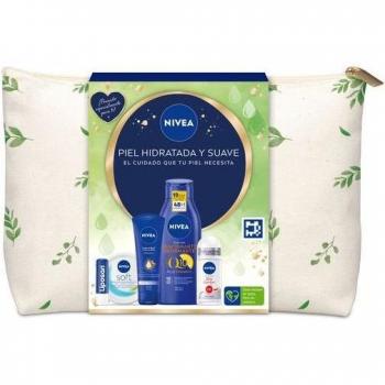 Nivea Pack de Cuidado Corporal con Neceser de Regalo para una Piel Hidratada y Suave