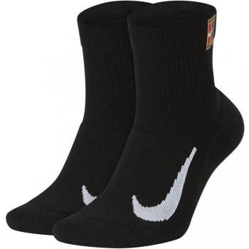 Nike Court Multiplier Max Calcetines Deporte Pack de 2 - Negro, Tallas 34-38