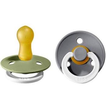 Paquete de 2 chupetes. Libre de BPA, Tetina redonda. Látex natural, Talla 2