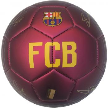FC Barcelona - Balón f.c. barcelona con escudo y firmas grande talla 5