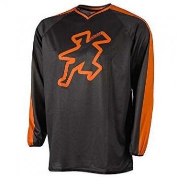 HEBO Camiseta Trial Baggy, Naranja, Talla XL