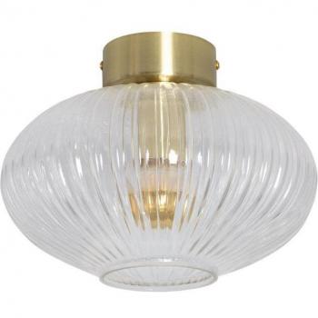 Lámpara de Techo Plafón Metal y Cristal Prometeo - Diseño Elegante y Vintage con Tecnología LED