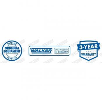 Tubo de escape WALKER 10734 465mm 1,1kg
