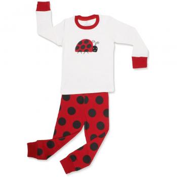 elowel | Pijamas De Niñas | Bebé, Pequeño, Chicas, Ropa De Dormir 2 Piezas | Algodon | Calido | Tamaño: 3 Años