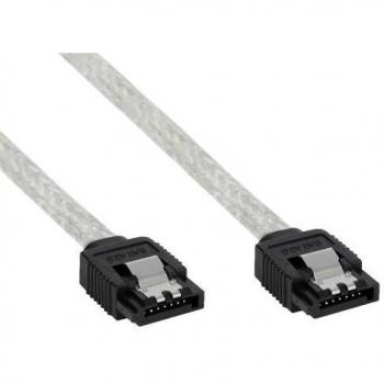 Cable SATA 6Gb/s Redondo con Clip, 0,75m