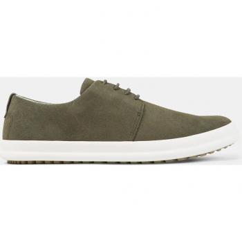 CAMPER Chasis Casual Men's Green Suede Shoes Size 41