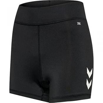 Shorts de Mujer Hummel Hipsters - Pantalones Cortos Deportivos, Estilo Moderno, Color Negro