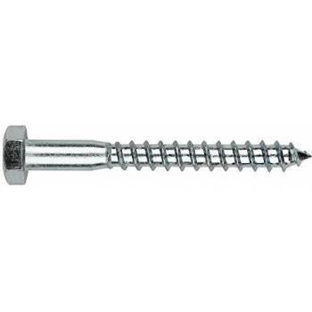 INDEX BZTB05030 - Blister. Tornillo con rosca para madera y aglomerado y cabeza hexagonal. zincado