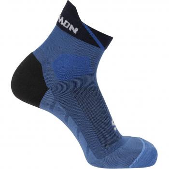Salomon - Calcetines de running unisex Speedcross Ankle Azul (L)
