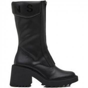 Botines de Mujer Pepe Jeans Boss Zip en color negro