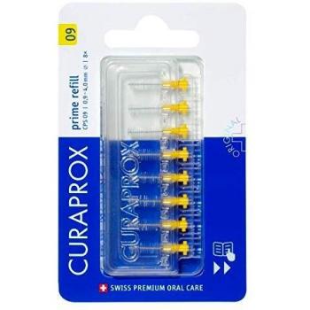 Curaprox CPS Prime Interdental Brushes Refill 09 Yellow, 8-Pack