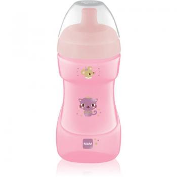 MAM Sports Cup Children's Bottle Pink 330 ml
