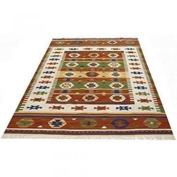 Galleria Farah1970 ES-19993-Kilim Tapis India Original Tonum CM 230x160