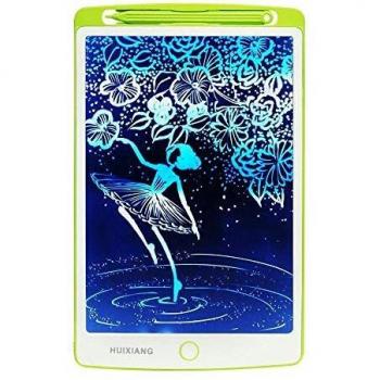 HUIXIANG - Tablet de Escritura LCD de 10 Pulgadas con pizarras Digitales eWriters Writing Tablet de Dibujo electrónico para niños, niñas, niñas, diseño de Estudio,Blanco