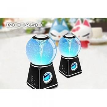 Kocaso 3 Color agua Danzante Cyclone altavoz inalámbrica Bluetooth 4.0 altavoz de baile agua globo