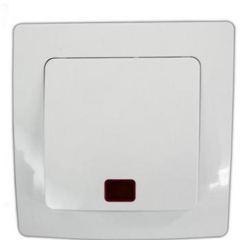 Pulsador luminoso empotrable Lille 36.535/PL/B Electro Dh