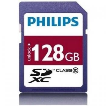 Philips SD C10 - Tarjeta de memoria SDXC de 128 GB