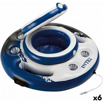 Nevera Hinchable Flotante Intex Mega Chill 89 x 35 x 89 cm (6 Unidades)