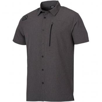 Camisa de hombre Ternua Kotni St M, manga corta, color negro, talla S