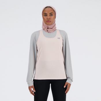 Camiseta New Balance Sport Essentials Mujer Rosa
