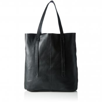 Bianco Leather Shopper Jfm17 - Bolso de hombro de Piel Mujer Einheitsgröße