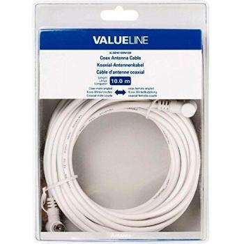 VALUELINE Cable Antena TV Macho-HEM