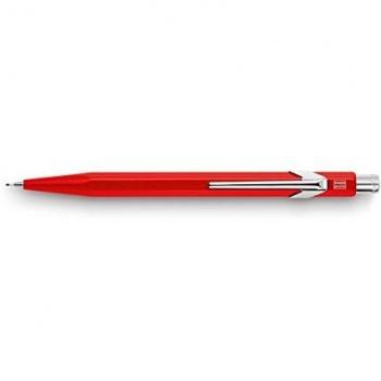 Caran d'Ache 844 Collection Classic, Portaminas, color rojo, 0.7 mm