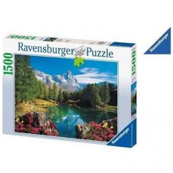Ravensburger 1500-Piece Puzzle - Matterhorn Splendor with Alpine Lake