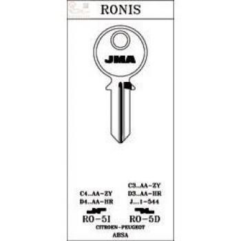 Llave de Cilindro Altuna RO-5D en Acero Bruto
