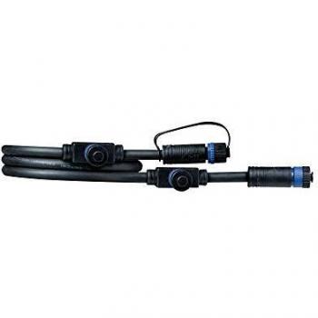Cable de Conexión Paulmann Plug & Shine IP68 1m con 3 Salidas, Negro