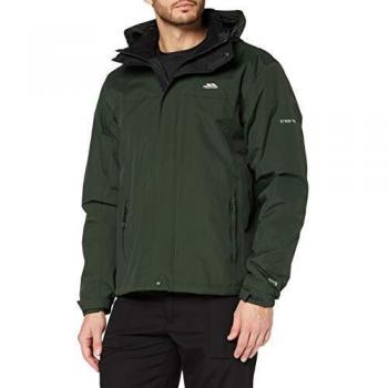 Trespass Tp75 Donelly - Chaqueta para hombre, Hombre, Chaqueta, MAJKRAL20005_OLIXS, verde oliva, XS