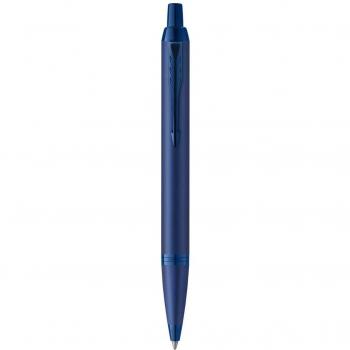 Bolígrafo Parker IM Monochrome Blue con Mecanismo de Pulsador en Estuche de Regalo