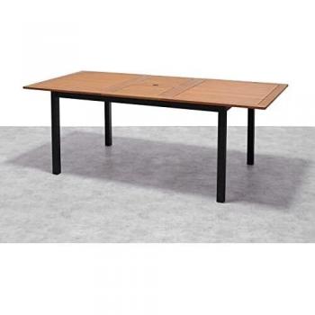 VDC Mesa Aluminio Madera Extensible Kingsbury