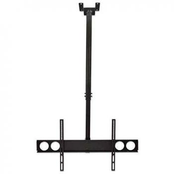 Soporte de techo para pantallas 37'' - 70'' o 50kgs, negro 423625