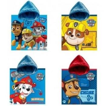 PATRULLA CANINA - PAW PATROL PONCHO TOALLA CHASE. 50X100 CM.