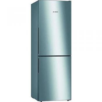 Frigorífico Combinado BOSCH KGV33VLEAS - 289L, Low Frost, Acero Inoxidable