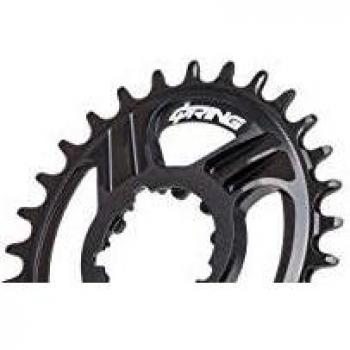 R ROTOR BIKE COMPONENTS Q Rings DM SRAM 6 mm Offset Q34T Black
