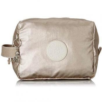 Kipling PARAC Bolsa de Aseo, 22 cm, 4.5 litros, Plateado