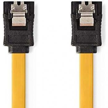 Cable de Datos SATA 6Gb/s NEDIS 1m, Conectores Hembras 7 Pines