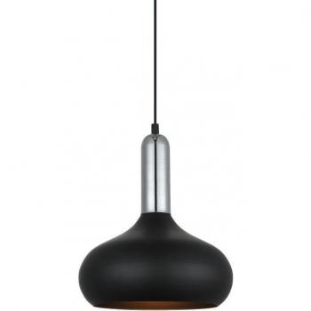 Lámpara colgante moderna Quesmo Black, tipo: lámpara colgante, características: diseño moderno, color negro, 1 luz, casquillo E27