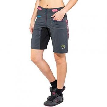 Karpos Ballistic EVO - Culotte Corto sin Tirantes Mujer - Gris Talla L 2019