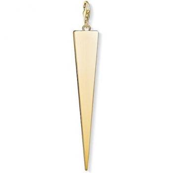 THOMAS SABO Triangle Charm Pendant - Gold, Yellow Female, ONE SIZE