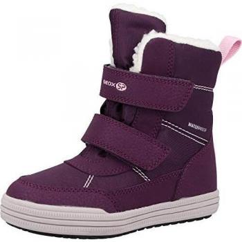 Geox J744TA - Botas de Nieve para niña, Color Morado, Talla 32 EU