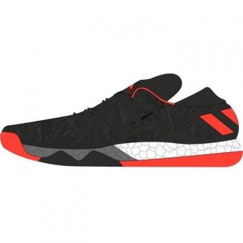 adidas Crazylight Boost Low 2016 J Zapatillas de baloncesto, Niños, Negro, 35 1/2