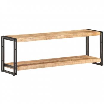 vidaXL TV Cabinet 120x30x40 cm Rough Mango Wood
